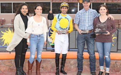 Trainer Todd Fincher saddles winners in all four stakes races on Tuesday