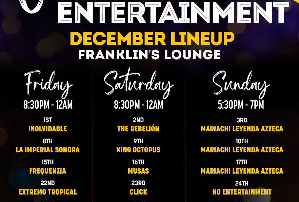 December Live Entertainment